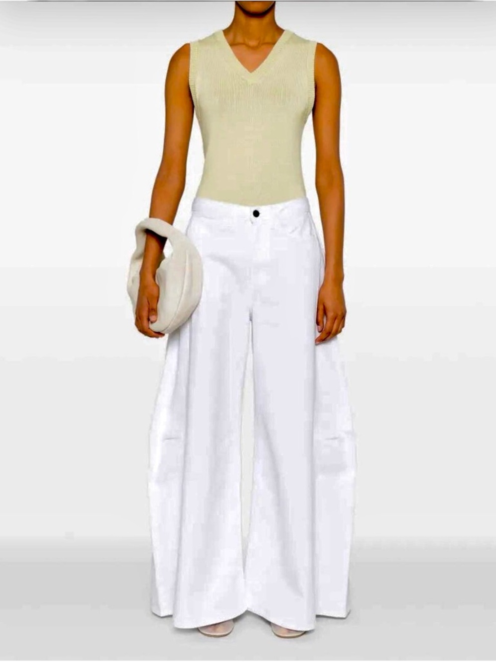 Maison Margiela Paris Flared Runway Wide Legged Jeans NWT